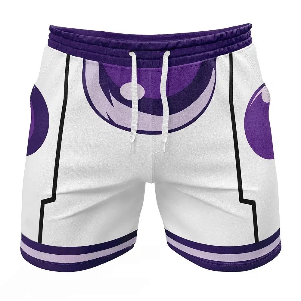 2026 Sommer Dragon Ball Frieza Final Form Anime Shorts Unisex Oversized Print Lässige Streetwear Shorts Design für Erwachsene und Kinder
