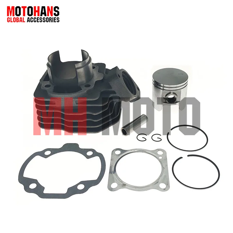 47MM BORE CYLINDER KIT FOR 50CC PGT SPEEDﬁGHT 1 AC DT 97-00 2 AC DD 08-09 DT 01-02 03-09 3 AC DT 09-15 4 AC DT 14-15