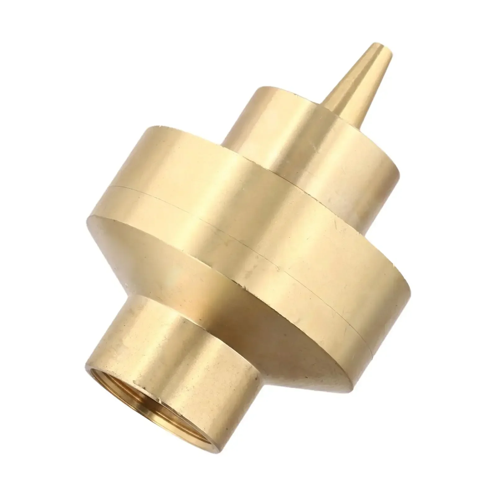 Garden Water Feature Brass Fountain Nozzle Garden Enhancement Artistic Flower Column Easy Installation Design For Gardens