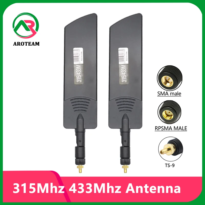 

433Mhz 15Mhz Dual-frequency Omni WiFi Lora Router Antenna Indoor outdoor High Gain 20dbi Lorawan Aerial With SMA TS9