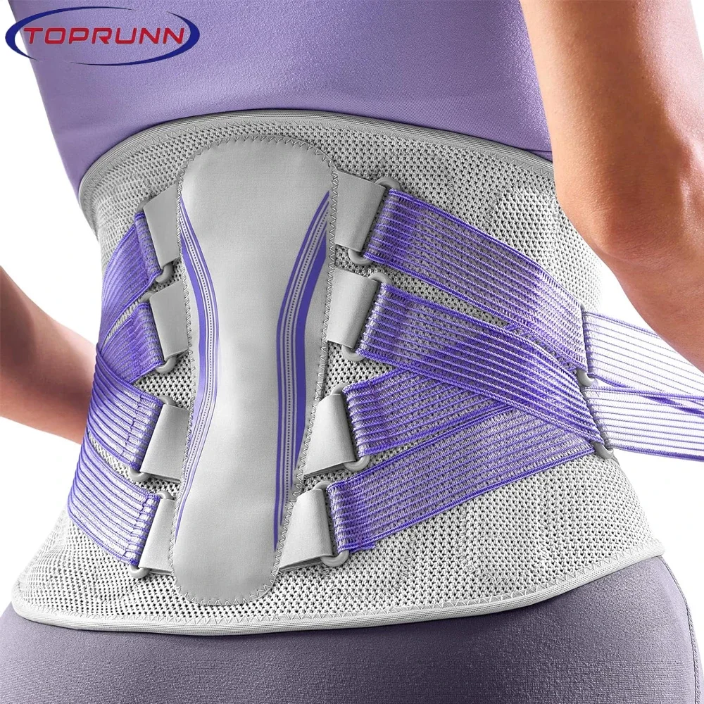 

Back Brace for Women Men with Ergonomic Curved Spine Support,Back Brace for Lower Back Pain Relief,Work,Heavy Lifting