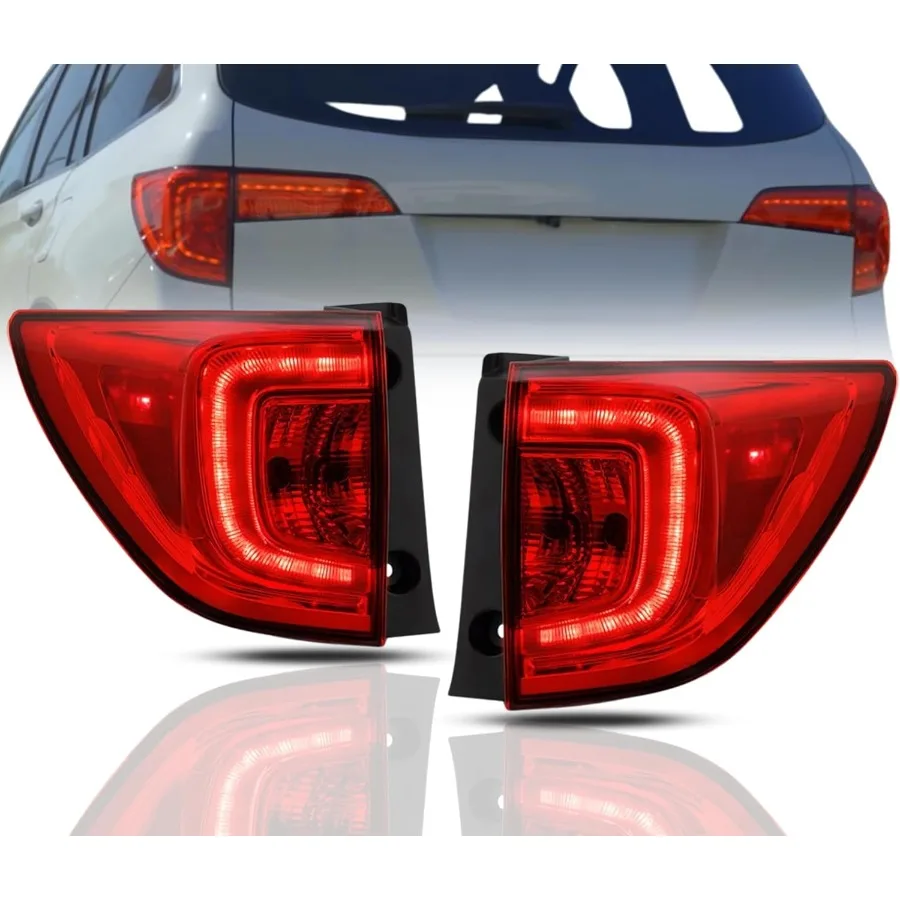 

Replacement for Honda 20162018 Pilot 20222025 Passport LED Tail Light with Bulb Left and Right Sides Rear Outer Lighting Soluti
