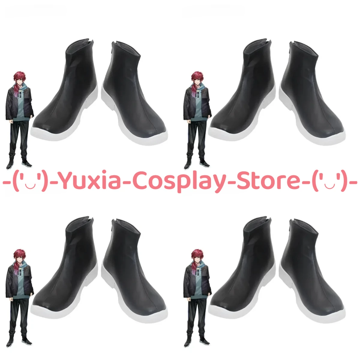 

Юксиакосплей! Ансамбль Звезд! Lauren Iroas обувь для косплея, реквизит для игрового персонажа, ботинки из искусственной кожи, карнавальный костюм на Хэллоуин