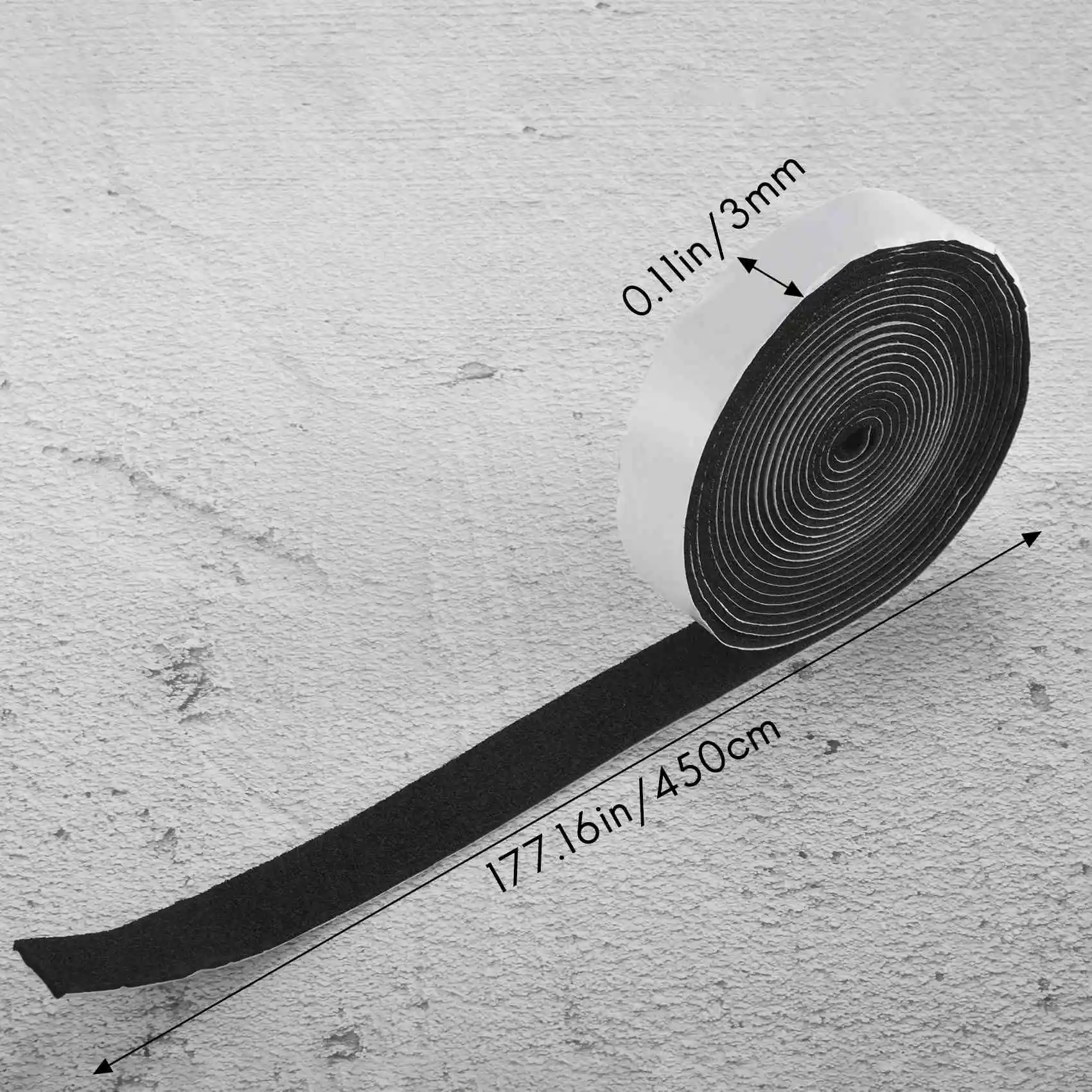 Neue BBQ Smoker Dichtung, selbstklebendes Grillband, Hochtemperatur-Grilldichtung, selbstklebende Dichtung, 2er-Pack