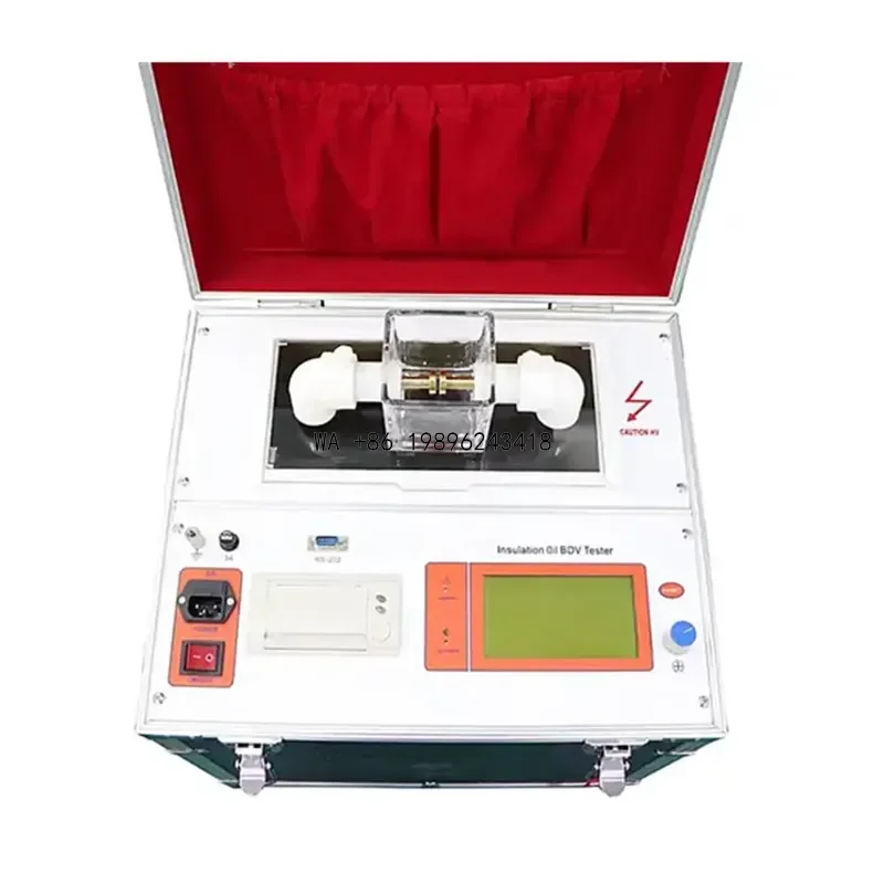 Wmwmnu for 80KV Insulation Transformer Oil Dielectric Strength Testing Insulation Oil Bdv Tester Test Meter Device