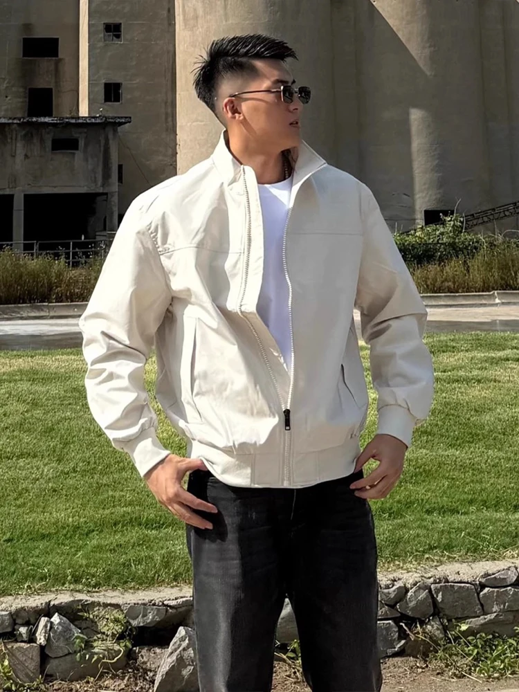 

American Sle Tee-Proof Ma Pilot Jaet Men's ort Bomber Workwear Coat Trendy Hard Sle Autumn Faion Outerwear