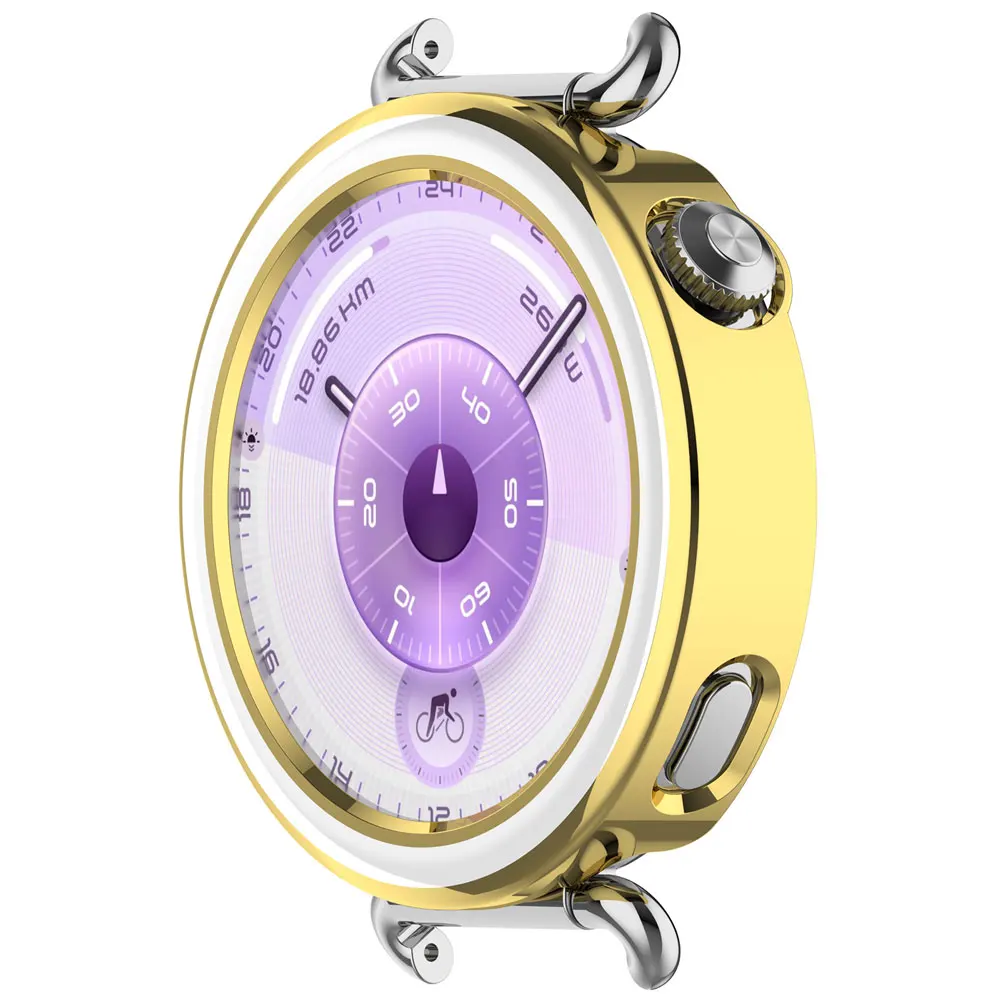 Hollowed-out Case For Huami Watch GT6/GT5 41mm Watch Cover Protective PC Hollow Bumper Shell Samrt Watch Protector Accessories