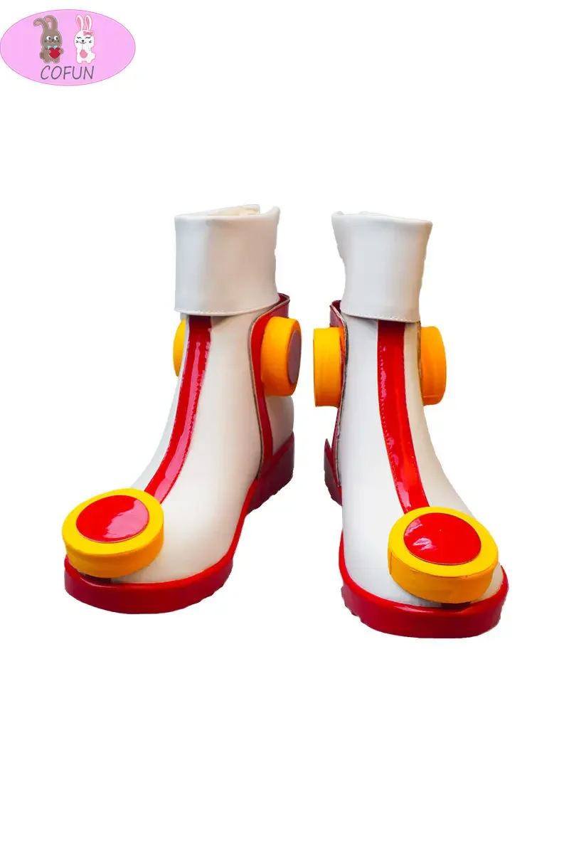 COFUN Anime OnePiece Film RED Uta Cosplay Shoes PU Leather Women Girl Uta Boot for Party Halloween Cosplay