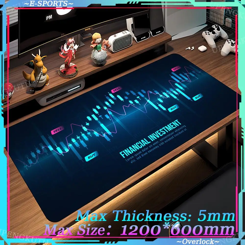 

1200X600MM Mouse Pad Oversized Gaming Locked edge pads Rubber Trader anti-skid pads Computer gamers