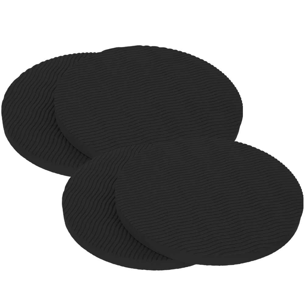 

2 Pairs Yoga Knee Guards Tpe Rubber Non Slip Durable Practical Long Use Kneeling Pad Workout Elbow Anti Skid Supplies