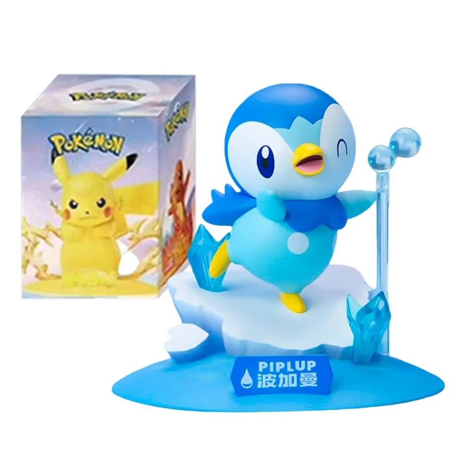 12 Pokémon Actionfiguren Pikachu Blindbox Anime-Modelle Schreibtisch-Dekorationen Pokémon Spielzeug Kindergeburtstagsgeschenke