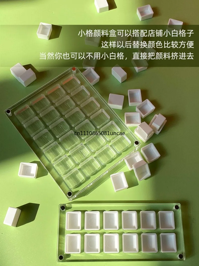 caixa-de-embalagem-para-aquarela-acrilica-com-12-24-e-36-compartimentos-caixa-de-material-transparente-com-succao-magnetica