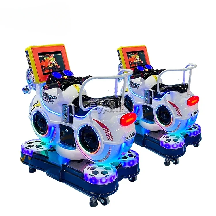 Macchina da gioco a gettoni macchina da gioco Kiddie Ride Happy Motorcycle Arcade Game