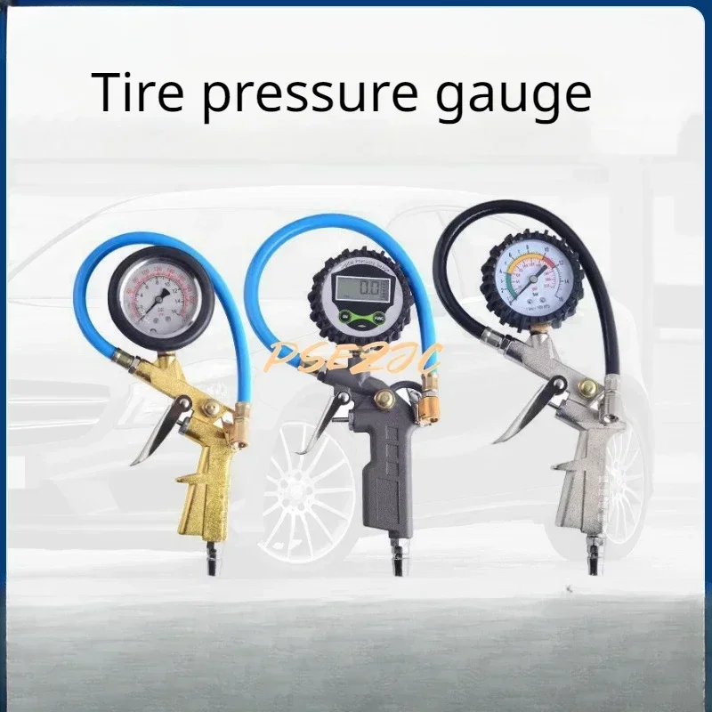 Digital Monitoring Device with Inflation Pressure for Inflation Gun Pressure Gauge and Tire Pressure Gauge