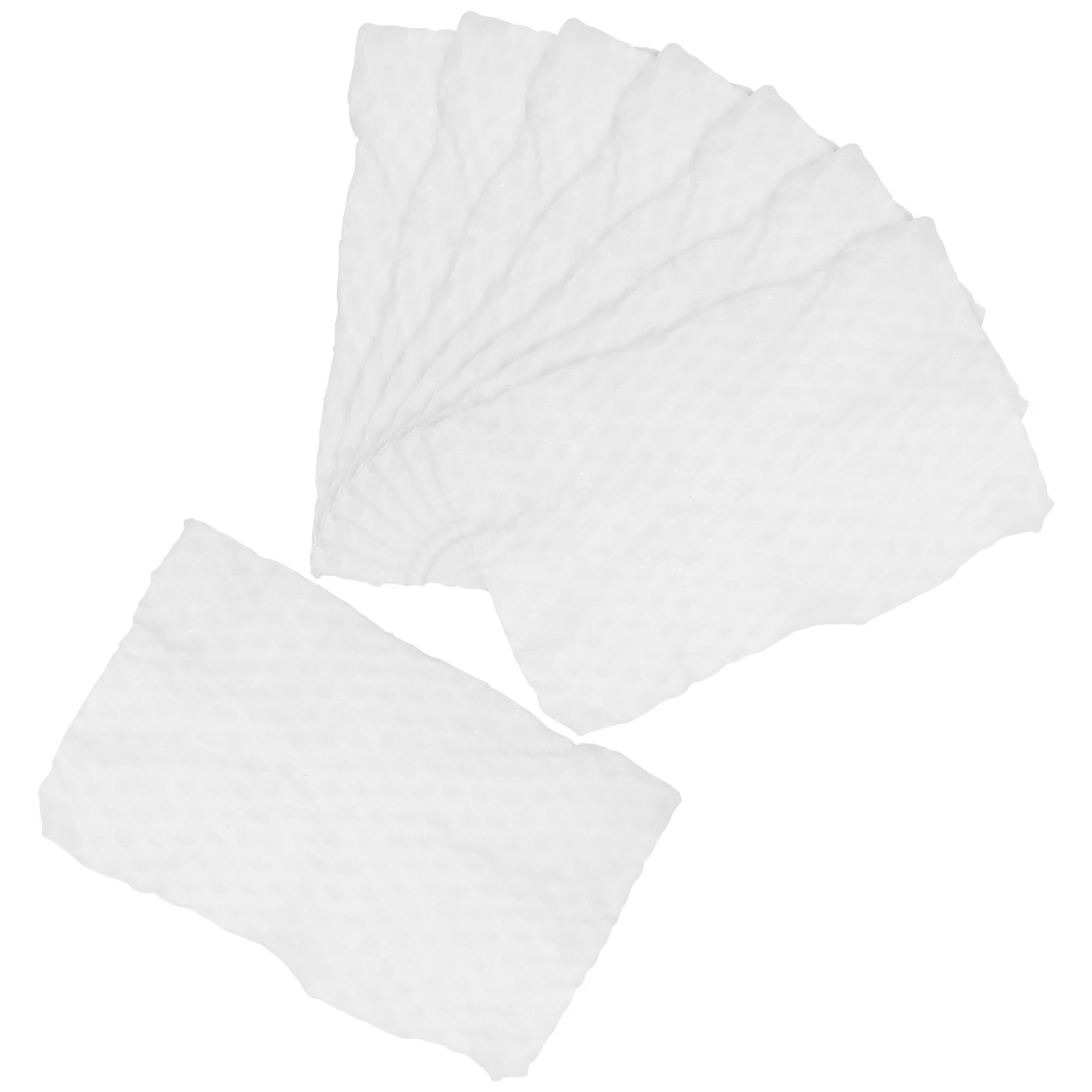 8개입 얼굴 화장솜 메이크업 리무버 클렌징 라운드 두꺼운 각질 제거 디자인 일상적인 피부 관리 및 네일 폴리쉬에 이상적