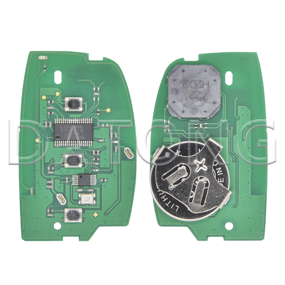 Datong World Car Remote Control Key For Hyundai Tucson 2018 ID47 Chip 433MHz 95440-D3010 Replacement Proximity Smart Card