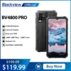 Blackview-BV4800プロの頑丈なスマートフォン,NFC,6.56インチ,IPSディスプレイ,4GB RAM, 128GB ROM,13.0MPカメラ,5180mAhバッテリー,Android 14 1