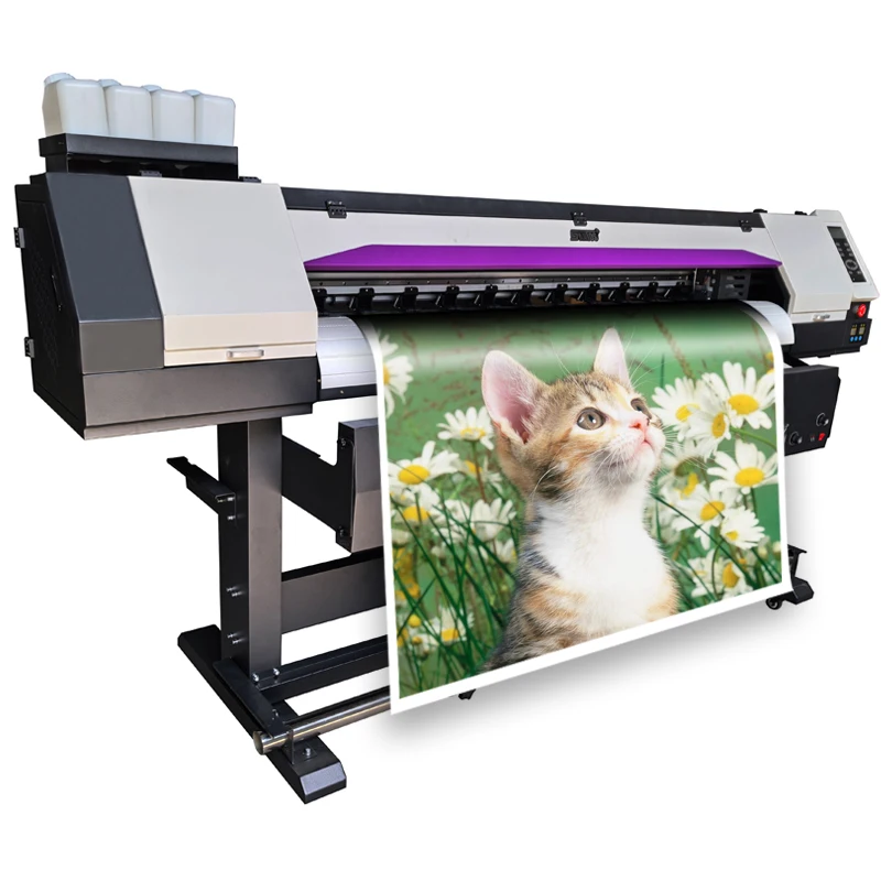 Factory price 6 feet xp600 multicolor vinyl printer plotter sticker paper Inkjet Printer Machine