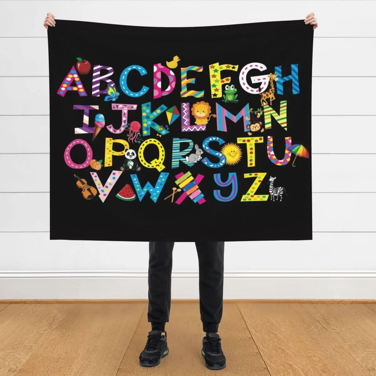 

ALPHABET COLLECTION Throw Blanket Heavy Bed covers Summer Beddings Blankets