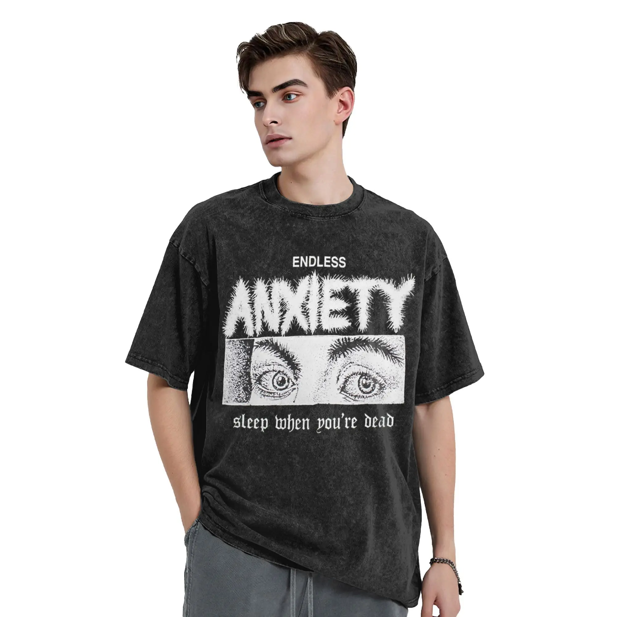 Camiseta para hombre y mujer, camisetas lavadas con música Punk de Viagra Boys Band, camiseta de verano a la moda, camisetas de algodón personalizadas Vintage para cumpleaños