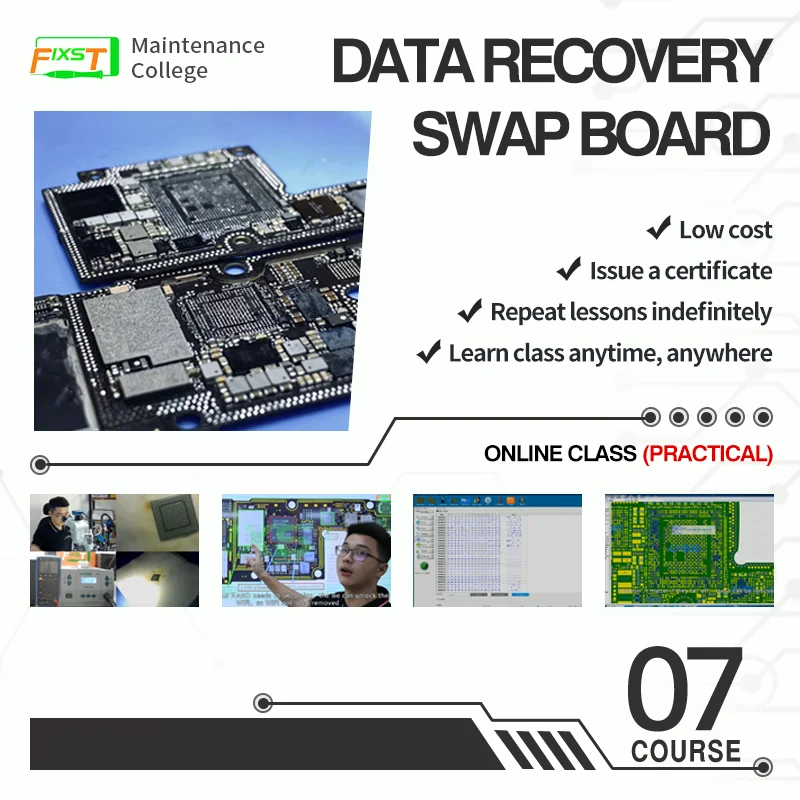 Fixst  Online Trainning  Course iphone Swap Board Kepp data