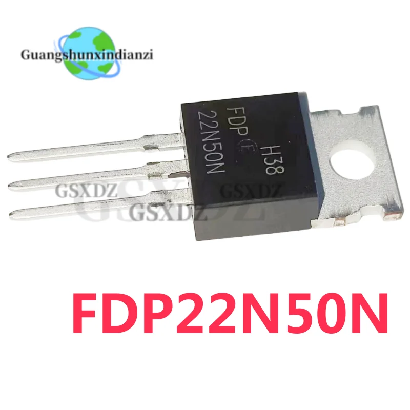 10PCS FDP22N50N field effect tube 22A/500V FDP22N50 TO 220 22N50