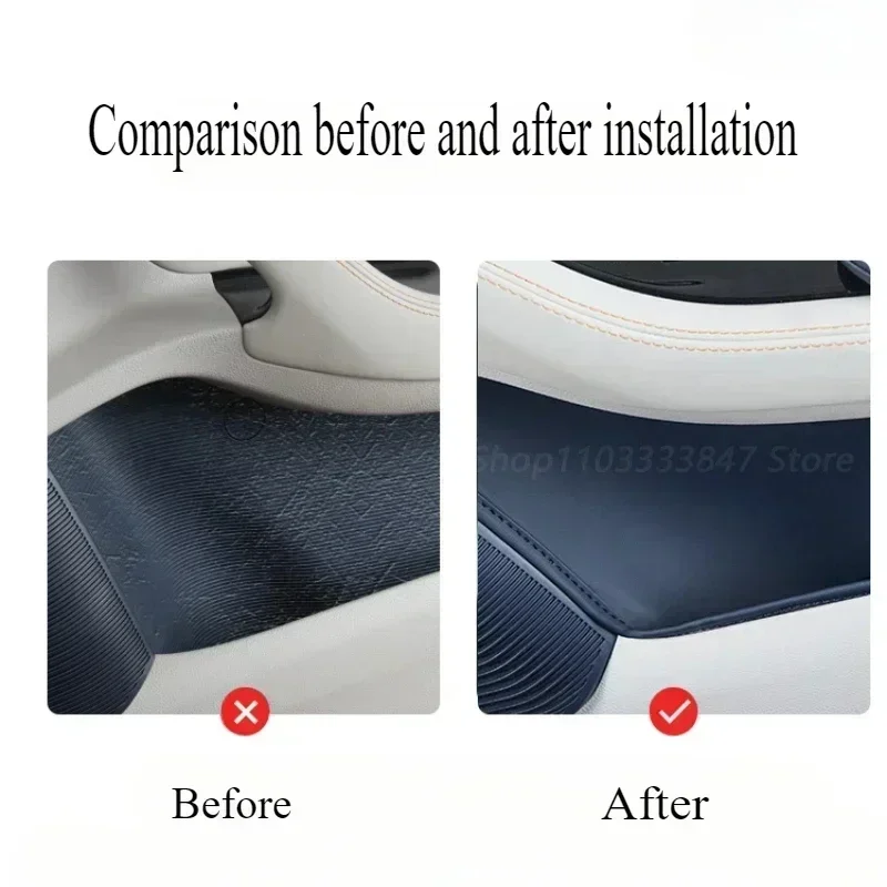 For BYD Song Plus SEAL U DMi/EV 2023-2025 Car Door Slot Mat Special Door Storage Box Protection Mat Auto Interior Accessories