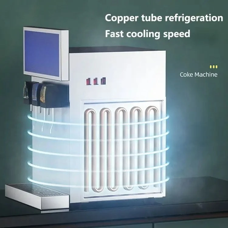Drink Frozen Automatic 3 Dispenser Machine for Soda Commercial  Drink  Machines Cold Fruit Juice Refrigeration Beverage