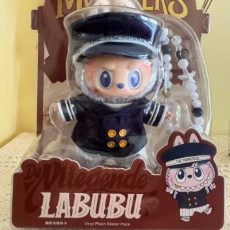 

POPMART THE MONSTERS DEVLIEGENDE LABUBU Captain Series Plush Doll Pendant Blind Box Doll Mystery Box Model Toys Anime Figure
