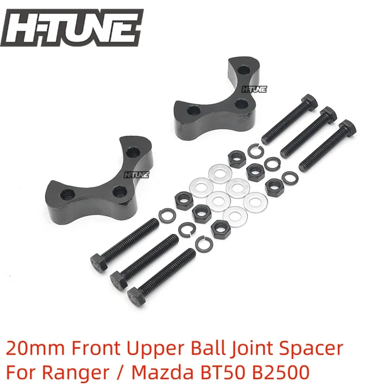 20mm Front Upper Arm Ball Joint Spacer Adapter For Ranger T4 T5 1998-2011 / Mazda B2500 BT-50