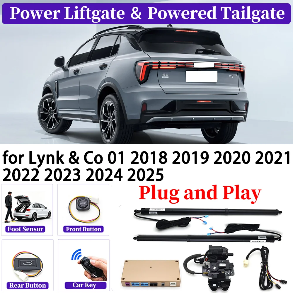 

for Lynk & Co 01 2018 2019 2020 2021 2022 2023 2024 2025 Car Automatic Power Liftgate Kit Smart Auto Electric Tailgate System