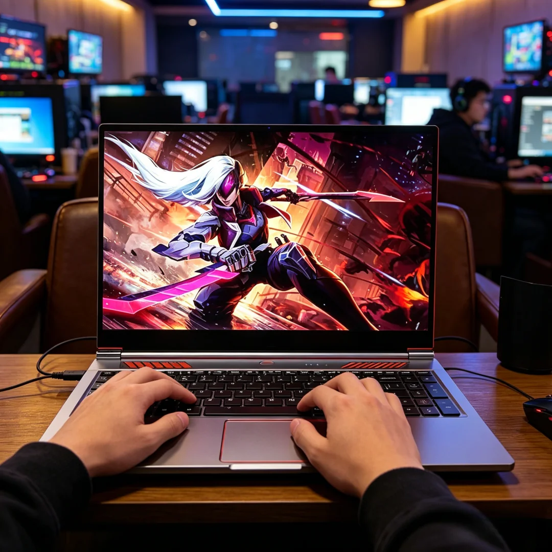 แล็ปท็อปเกมมิ่งระดับไฮเอนด์ขนาด 16.1 นิ้ว RTX4050 6G Intel Core i9-13900H i9-10885H Windows 11 RAM สูงสุด 64GB DDR4 2*M.2 NVME 4TB