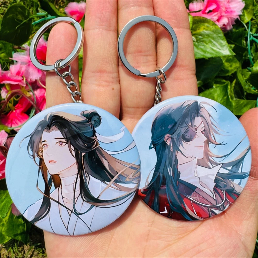 Anime‌ Heaven Official's Blessing Cosplay Costume Game Anime Keychain Tinplate Pendant Gifts Adult Child Prop