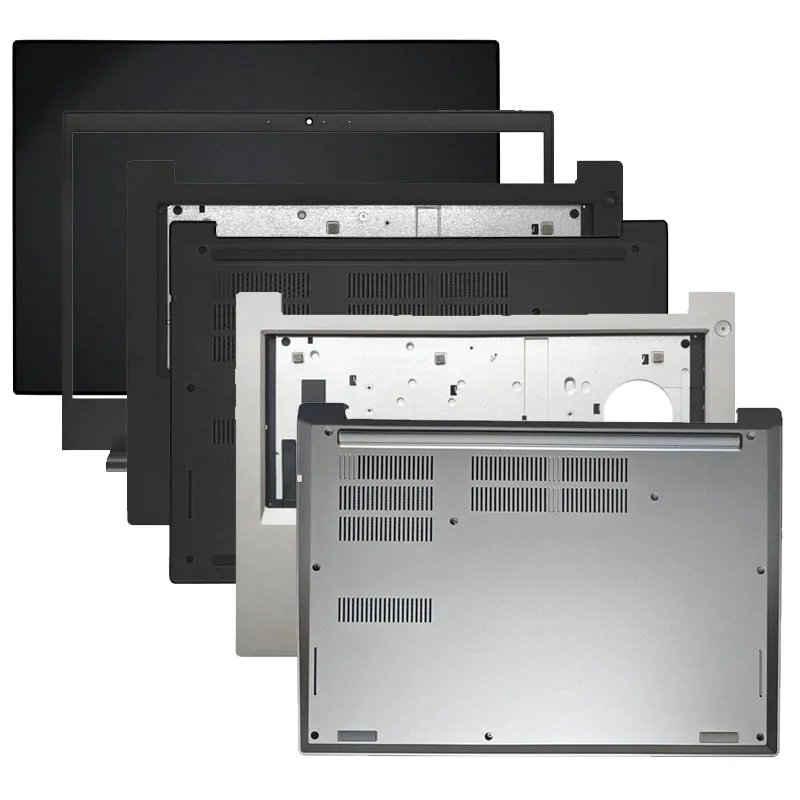 NEW For ThinkPad E480 E490 E485 E495 Laptop LCD Rear Cover/Front Frame/Palm Pad/Bottom Cover/Metal/Plastic