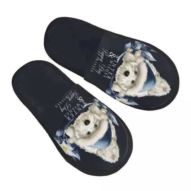 Westie slippers m&s hotsell
