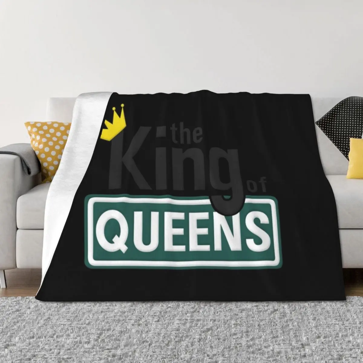 

The King Of Queens Throw Blanket Weighted Comforter Giant Sofa Beach Blankets