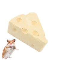 Calcium Grinding Stones For Hamsters Cheese Shape Calcium Stone Chew Toys Mineral Chew Toy Small Chewing Toys For Gerbil Small