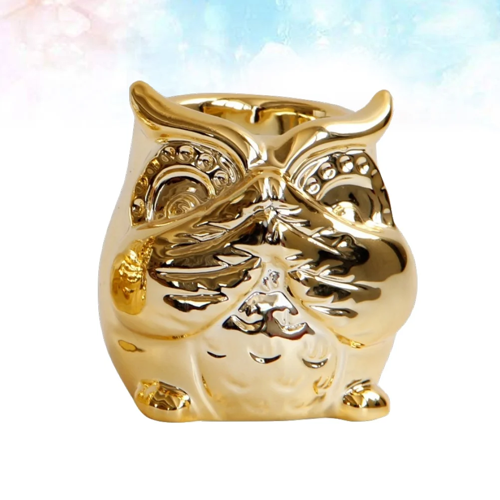 

Ceramic Tealight Holder Desktop Stand for Home Office Cafe Decoration Tealight Holder