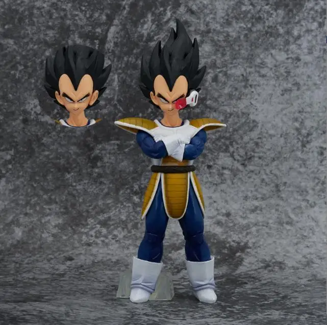 

Dragon Ball Vegeta Battle Dress Action Figure - Hand-Made Model of Earth Set - Explorer Battle of Earth II Collectible Toy