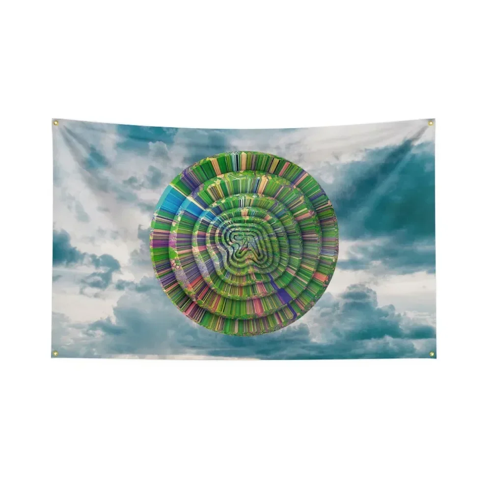 Aphex Twin Flag Polyester Digital Printing Electronic Music Banner