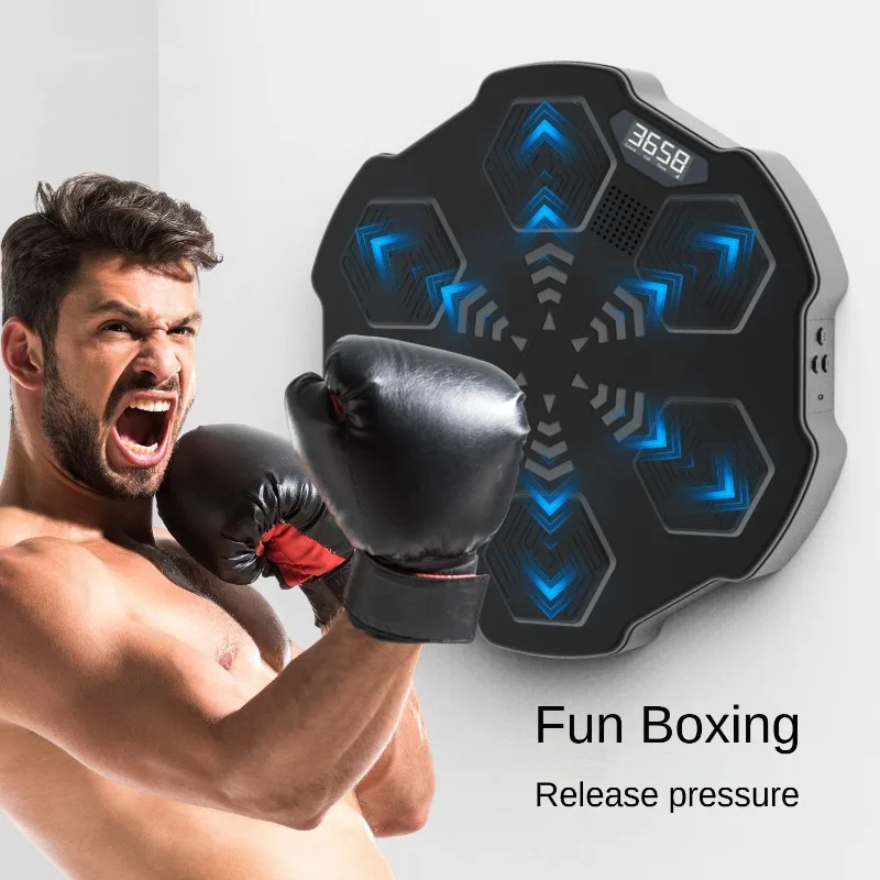 Máquina de boxeo musical, objetivo bluetooth transfronterizo, objetivo de pared, entrenador de boxeo para niños y adultos