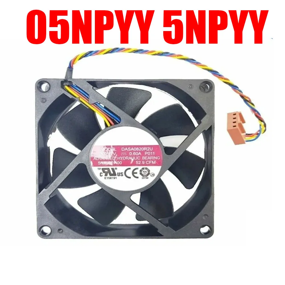 

05NPYY Cooling Fan For DELL For OptiPlex 5055 Ryzen Small Form Factor Compatible PVA080F12R PVA080F12R-P05-AE 5NPYY-A00 4PIN New