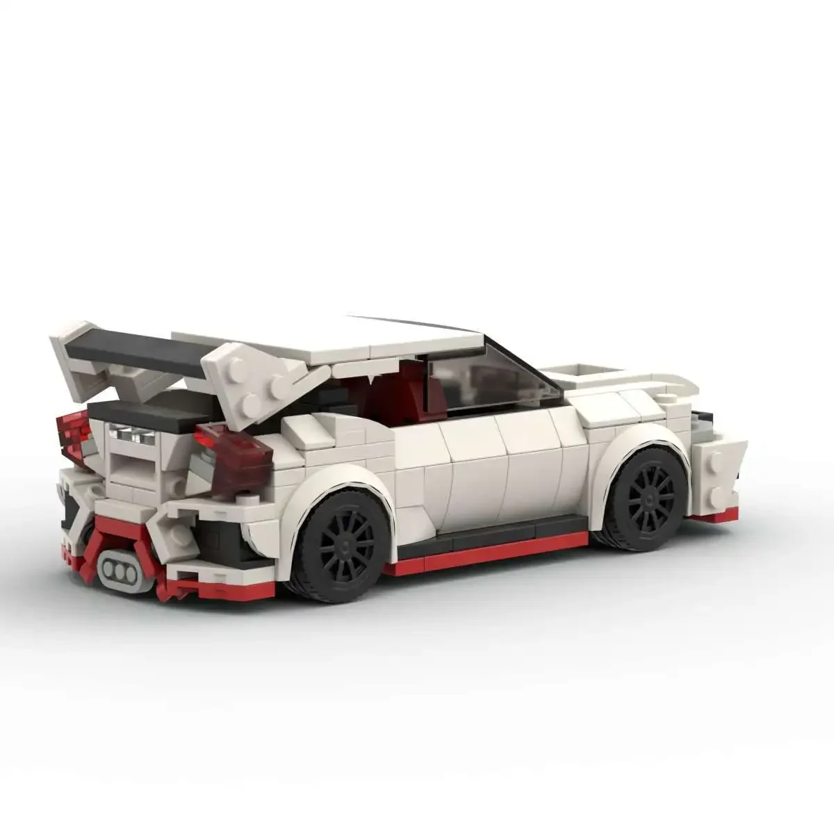 Moc kompatibles Automodell K30 Limousine Technologie modularer Baustein Geschenk Weihnachten Kinderspielzeug DIY Set Montage