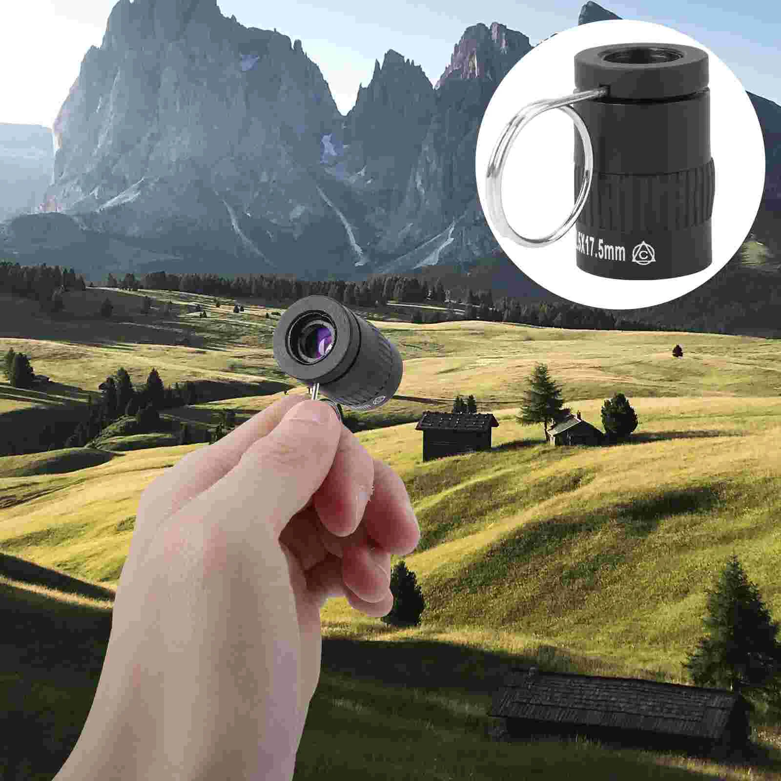 

25x175 Mini Miniature Telescope Hunting Outdoor Scope Telescope (Black) mini telescope outdoor telescope