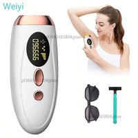 Ipl Painless Laser Hair Removal Home Handle Mini Portable Use Ipl Laser Permanent Hair Removal Hair Remover  For Face And Body
