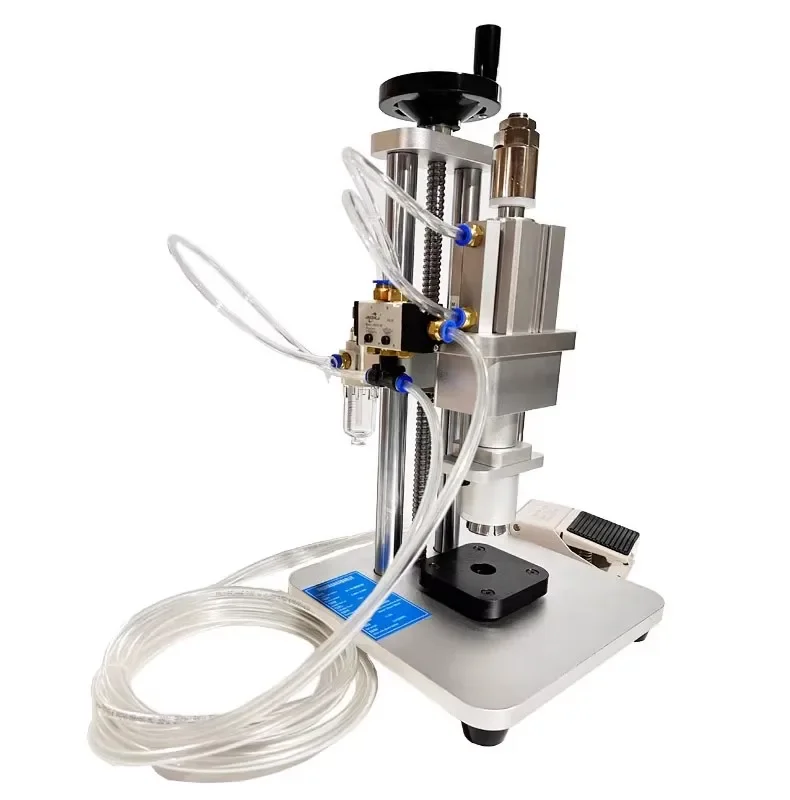 

QD-20 Pneumatic 20mm Flip Top Aluminum Cap Crimper 10ml Vial Capping Machine