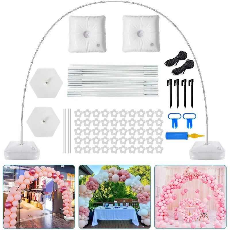

Adjustable Balloon Stand Holder Balloon Arch Kit Half Arch Balloon Support for Birthday Wedding Party Decor Ballon Arch Holder