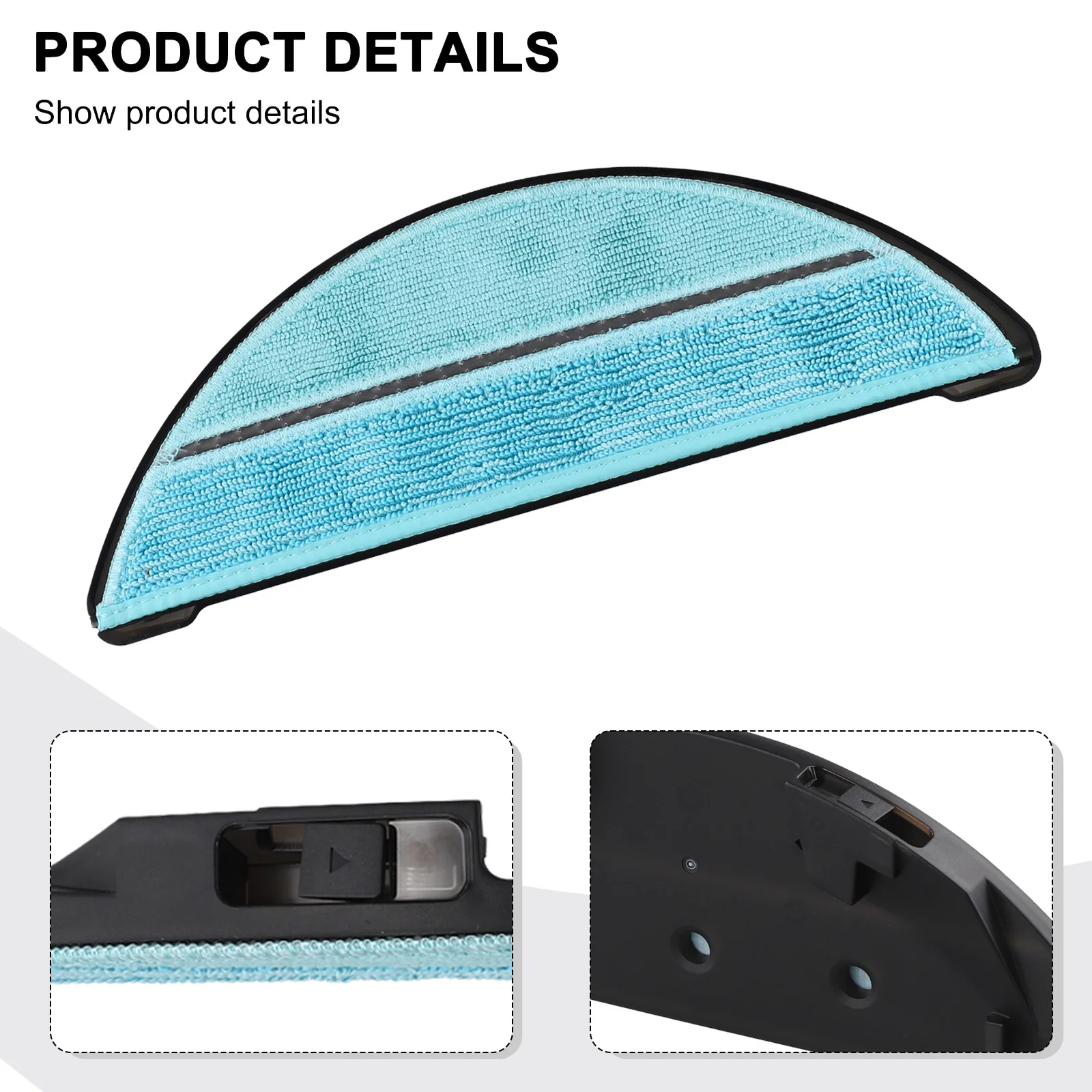 Mop Holder With Mop Cloths Kit For Cecotec For Conga 2290 For Ultra Vacuum Cleaner Household Cleaning Supplies