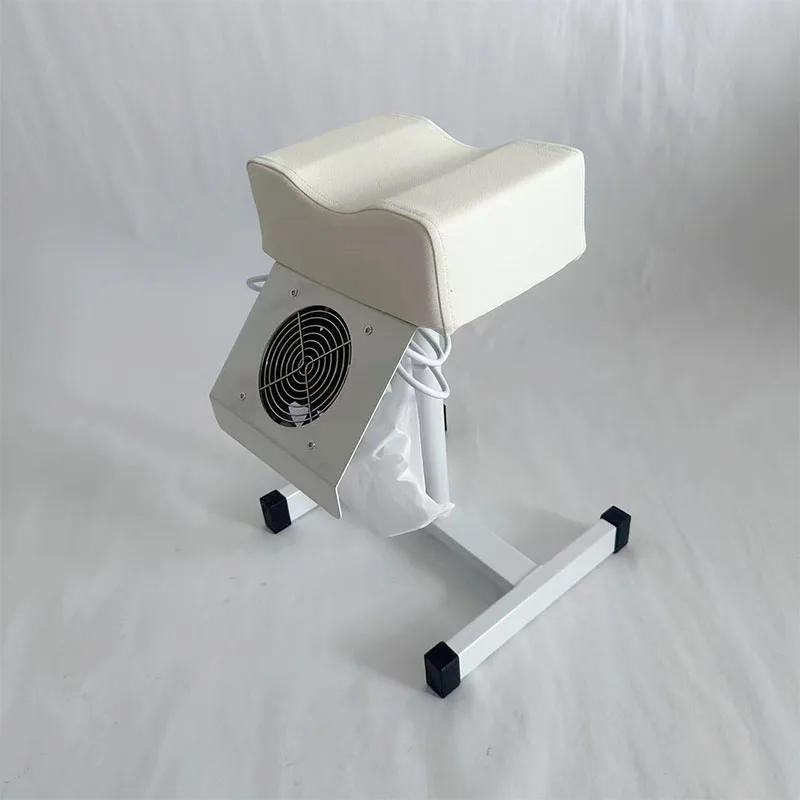 Adjustable Pedicure Foot Rest Height Adjustable Pedicure Stool with Soft PU Cushion Salon Foot Stand for Nail Pedicure Foot Care