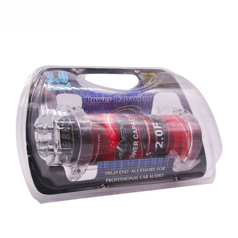 

2025 12 В автомобильная аудиомодификация дополнение усилитель мощности ток стабильное напряжение 2,0 конденсатор Фарада